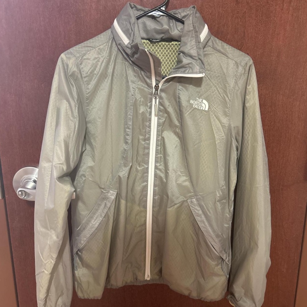 The North Face Green Gray Hooded Jacket